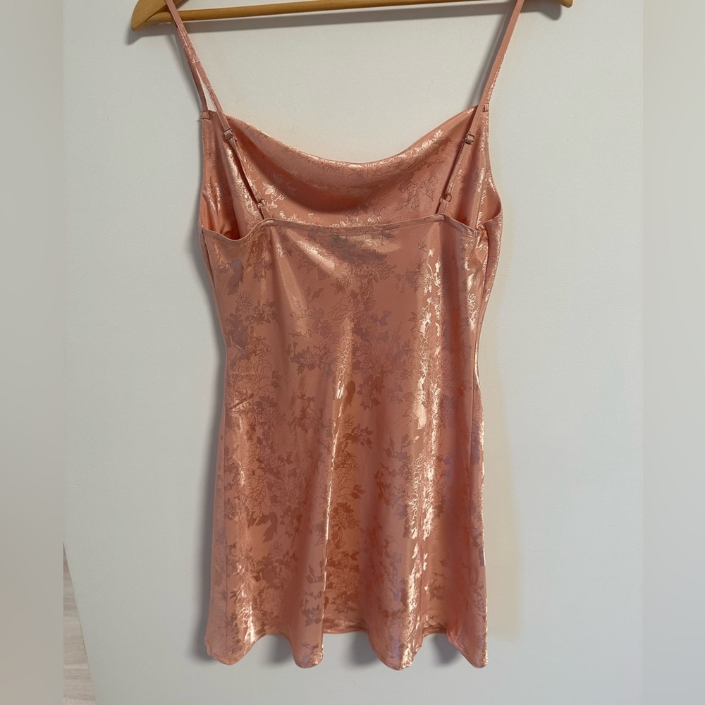 Slip Dress with Flowers